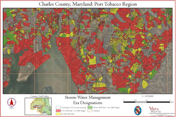 Countywide GIS Impervious Surface Analyses – Charles County, Maryland
